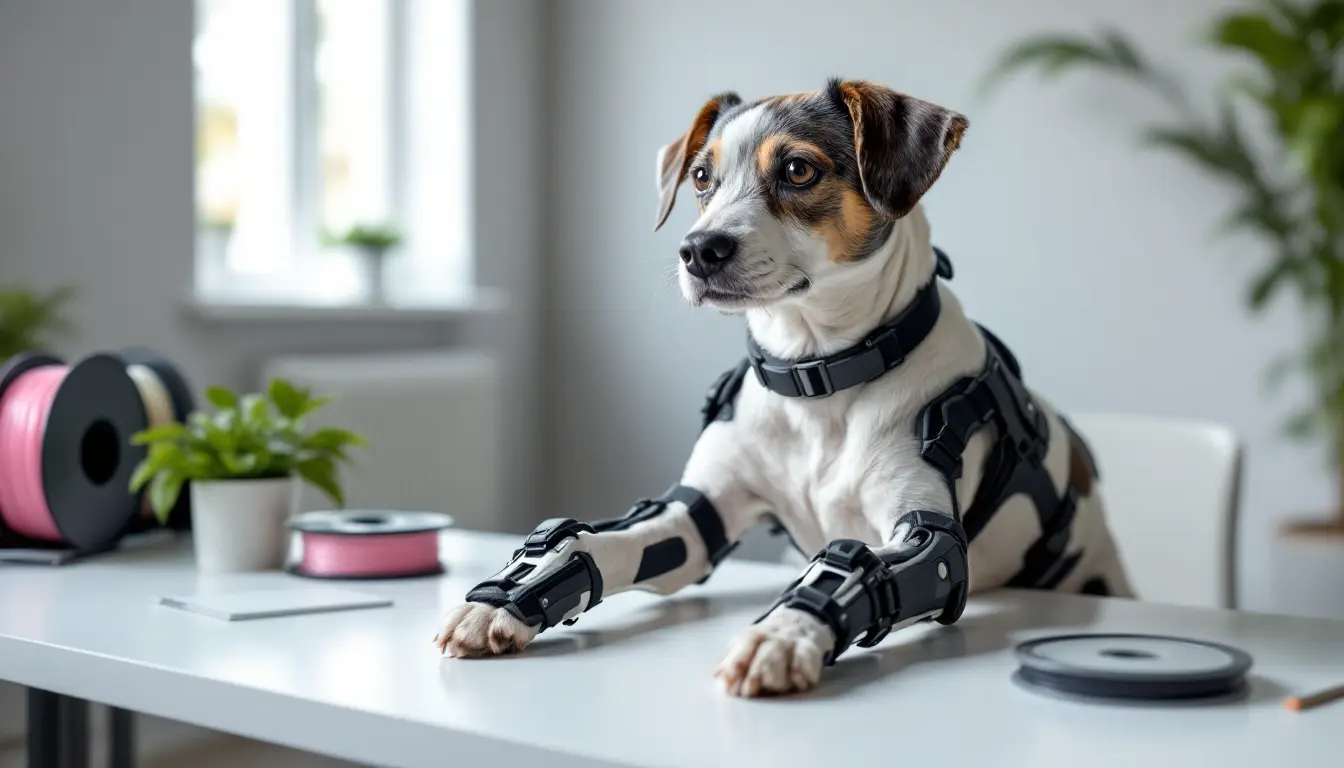 3D-Druck: Maßgeschneiderte Orthesen für Haustiere