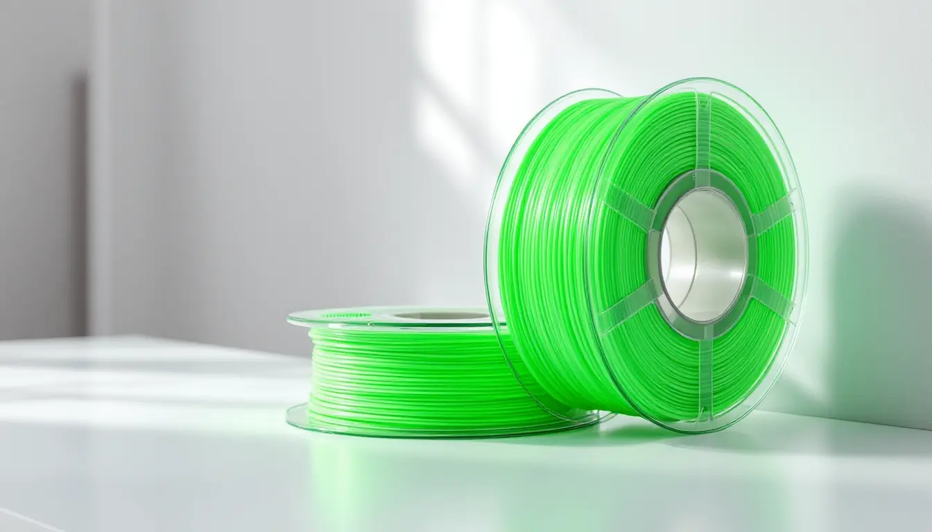 PETG Ultraglow Green: Leuchtendes Filament für kreative Projekte