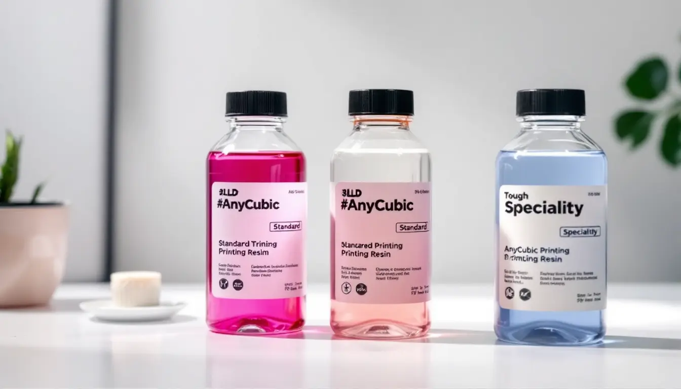 Resin für 3D-Drucker: Standard, Tough und Spezial im Vergleich