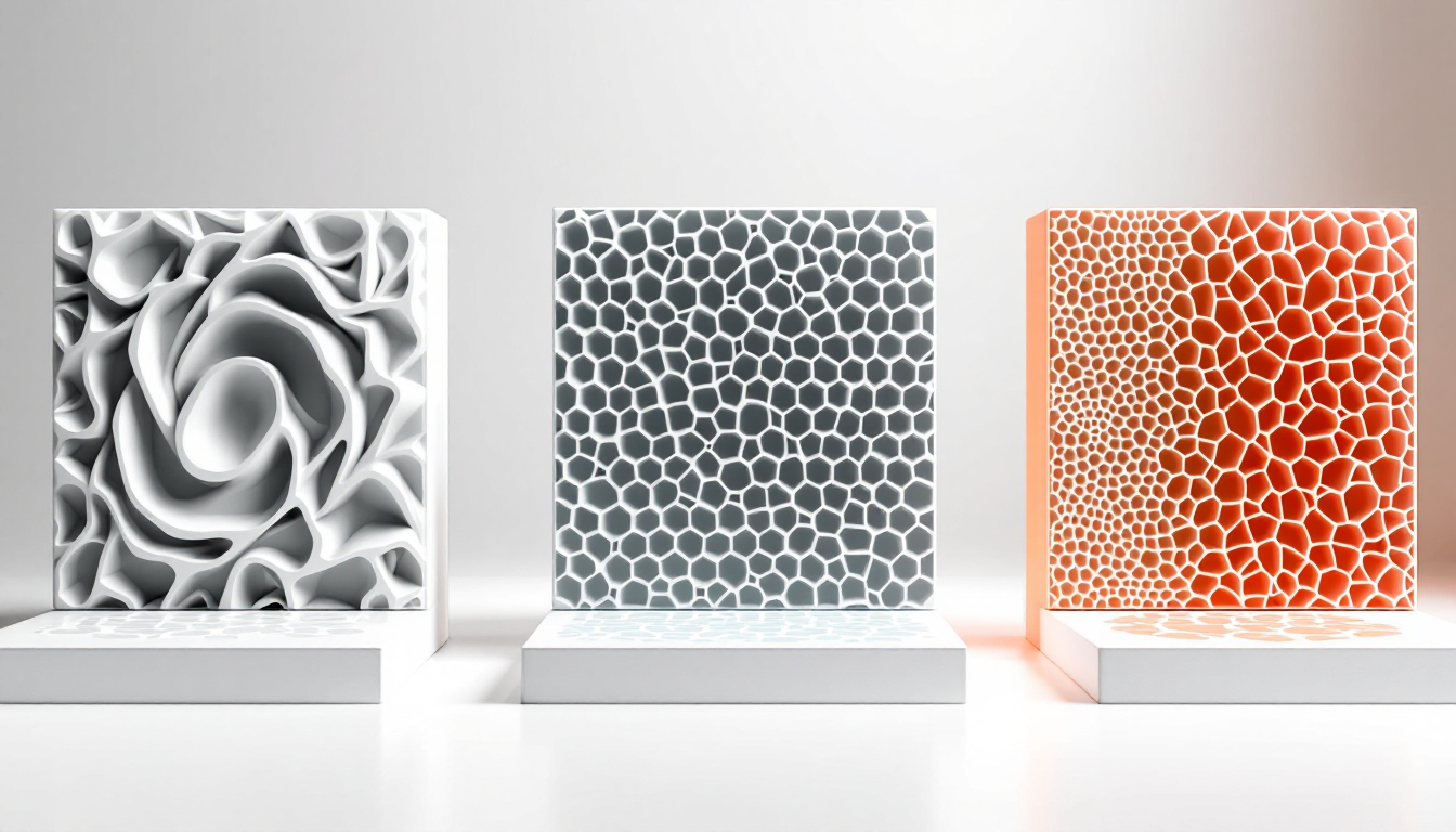 Infill-Muster im Vergleich: Gyroid vs Honeycomb vs Lightning