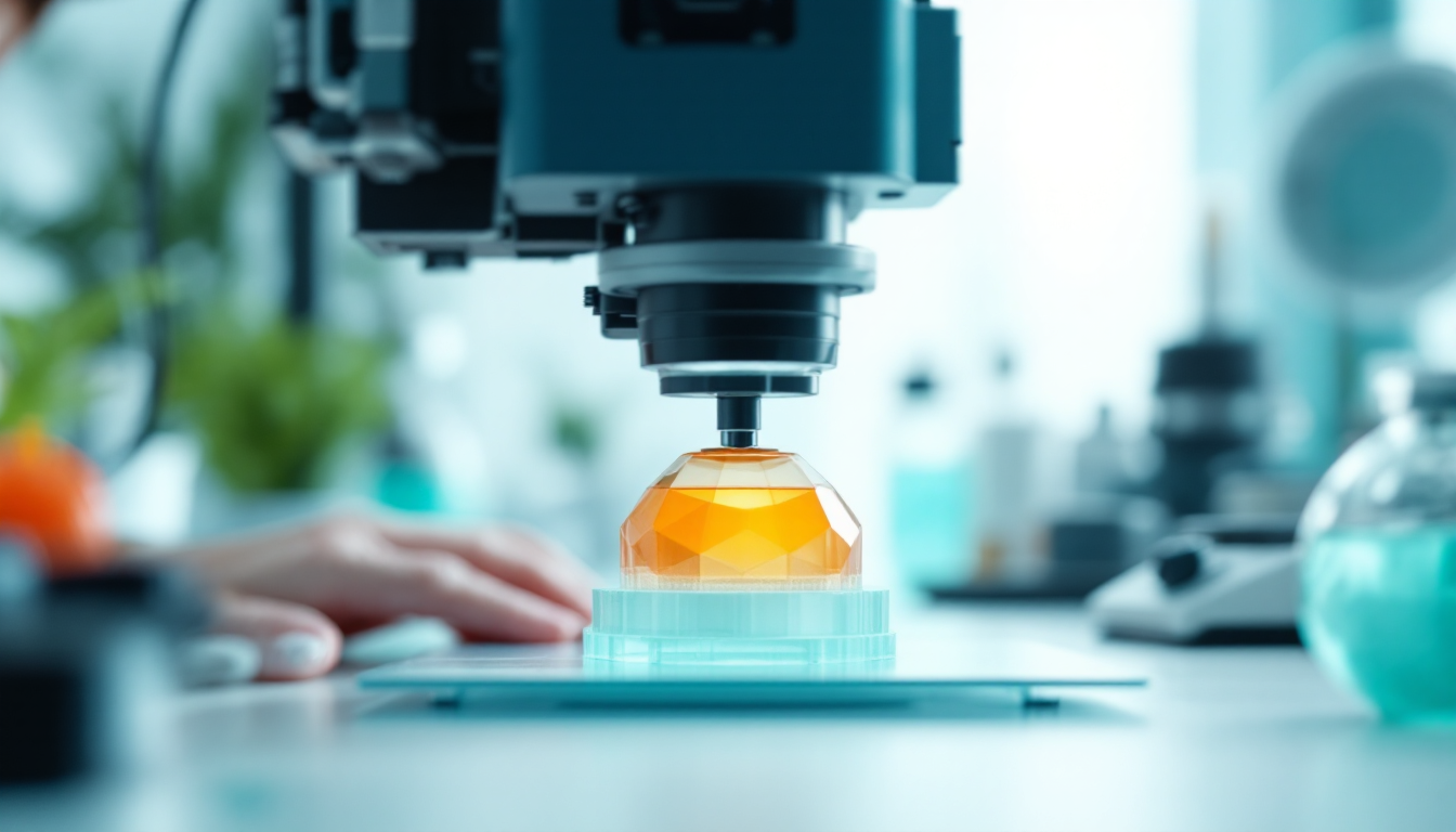 3D-Druck von hochwertigen optischen Linsen für Mikroskopie