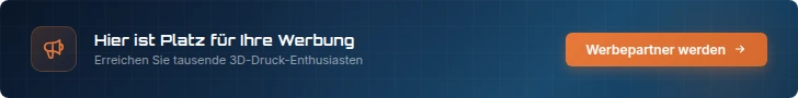 Werbeplatz verfuegbar bei 3D AUS DU - Fachportal fuer 3D-Druck
