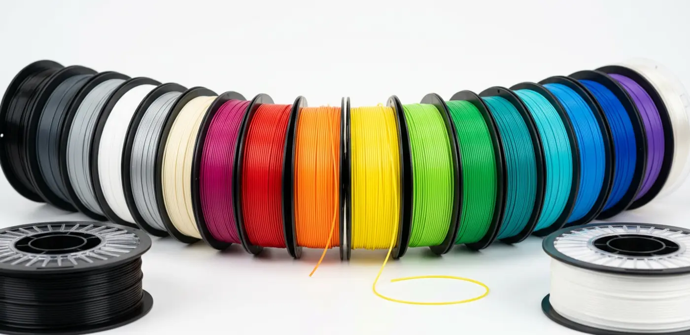 Filament deals — PLA, PETG, ABS and specialty filaments for 3D printers