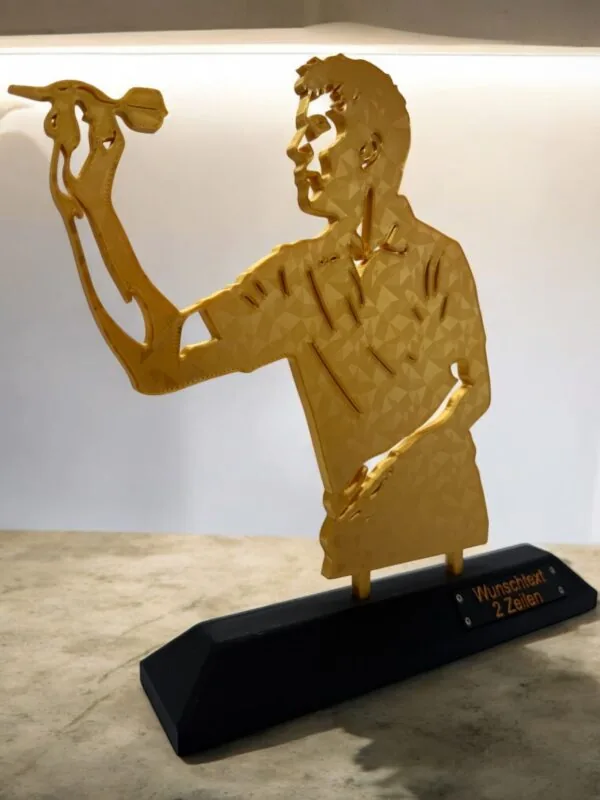 Dart Turnier Pokal individuell graviert - Bild 2