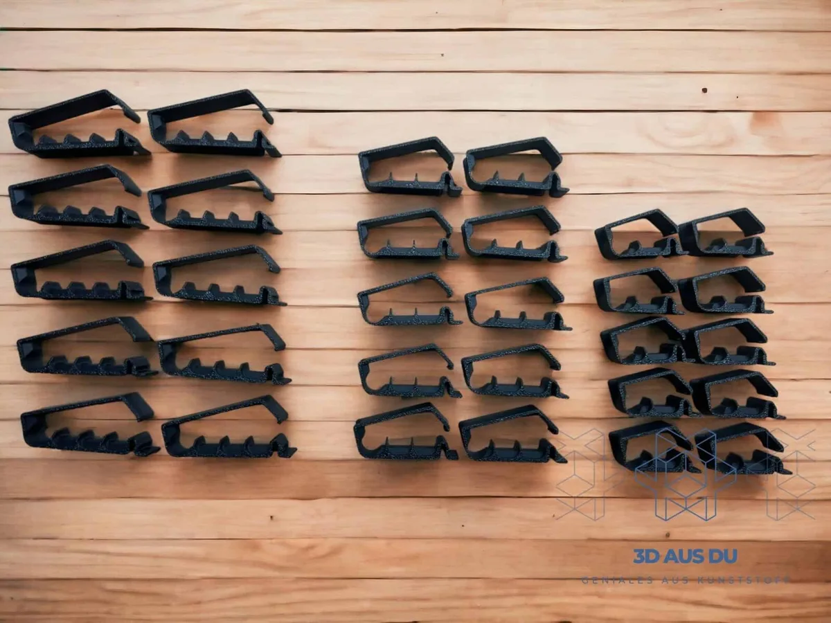 20-er Set praktische Kabelmanager – Kabelsammler