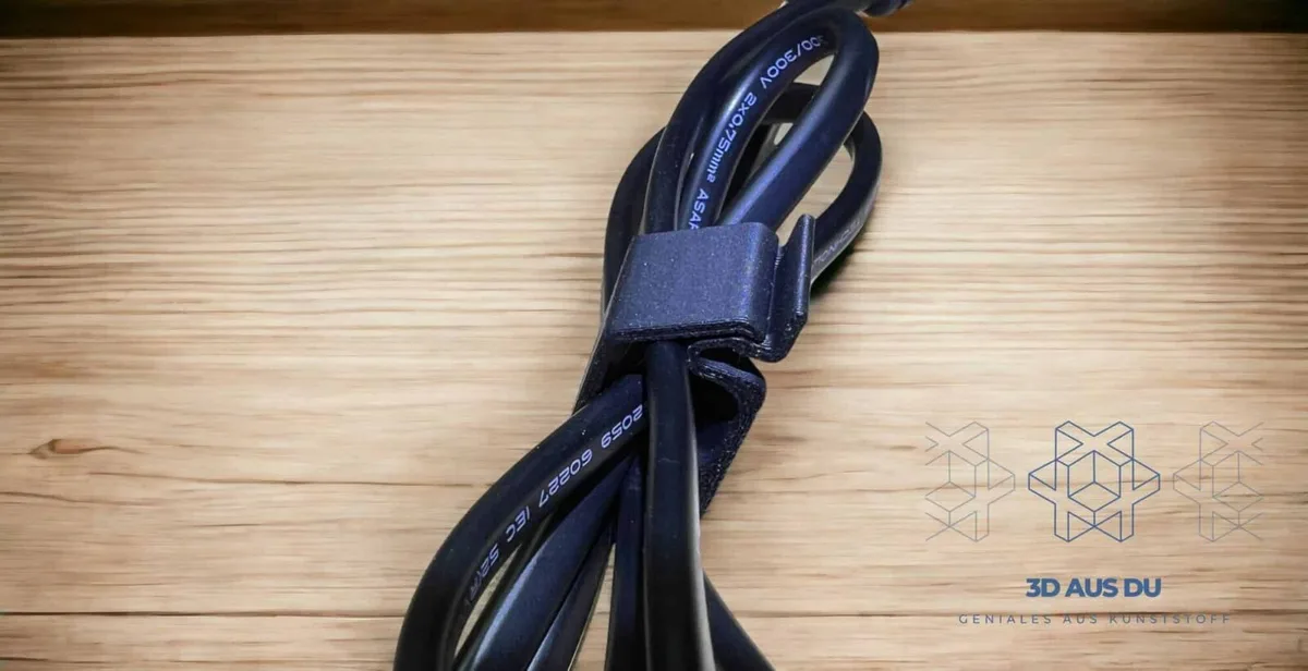 20-er Set praktische Kabelmanager – Kabelsammler - Bild 3