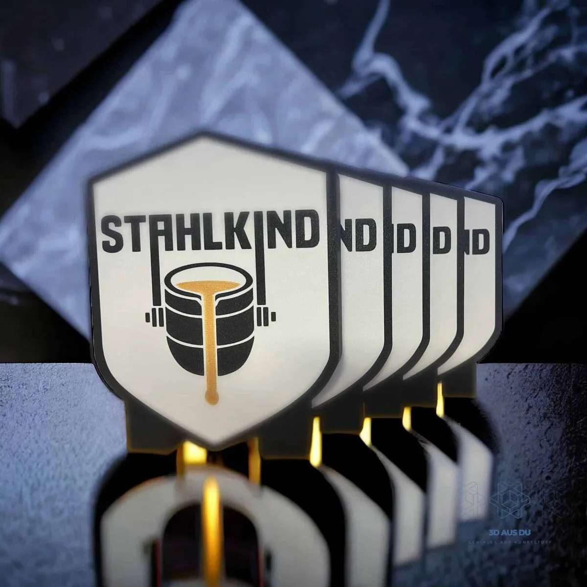 Dekorativer Totenschädel – als Leuchtobjekt nutzbar